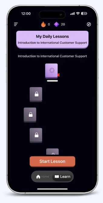 ELSA BusinessのUI画面