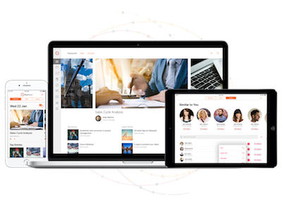 Bigtincan HubのUI画面