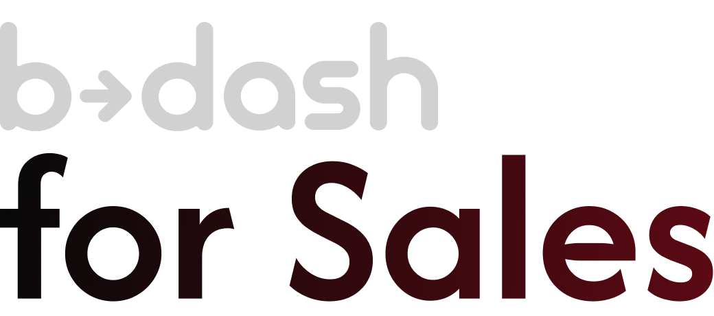 b→dash for Sales
