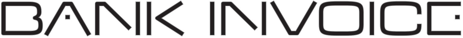 Bank Invoice