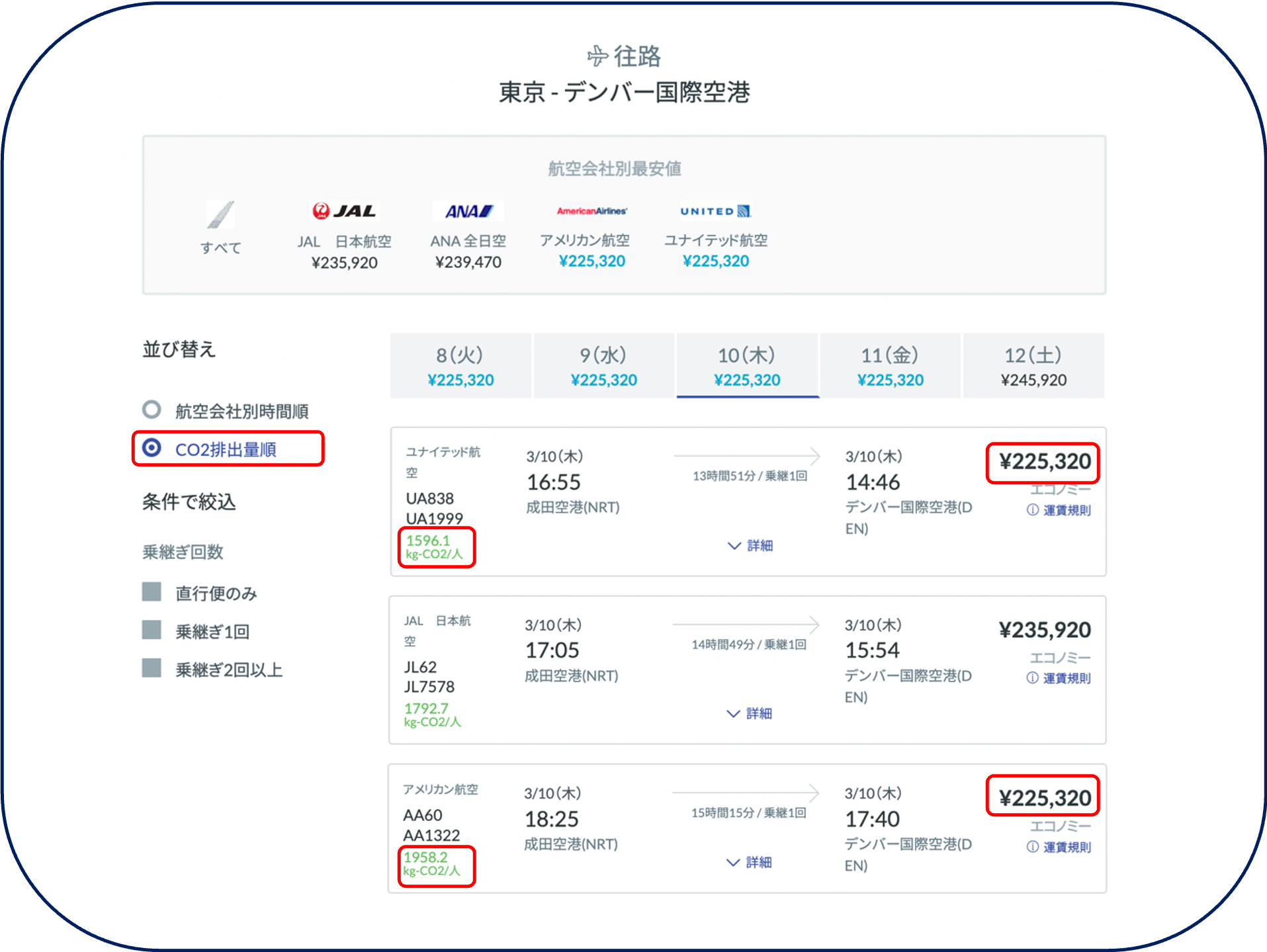Smart BTMのUI画面
