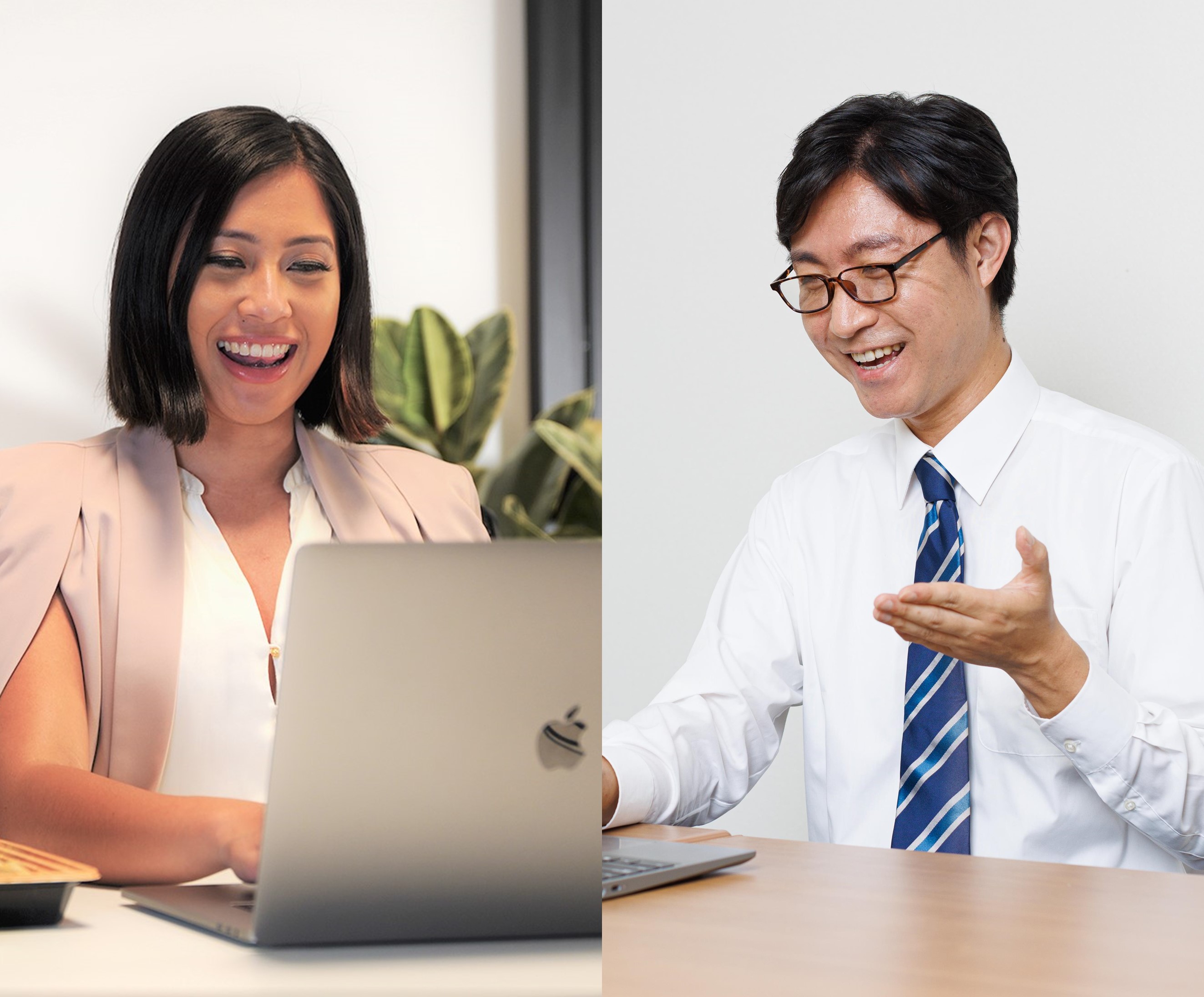 ベルリッツ英語研修のUI画面