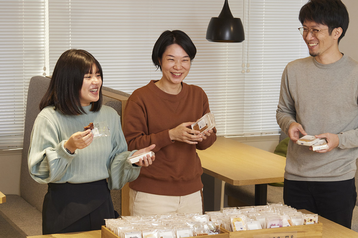 snaq.me office (スナックミーオフィス)のUI画面