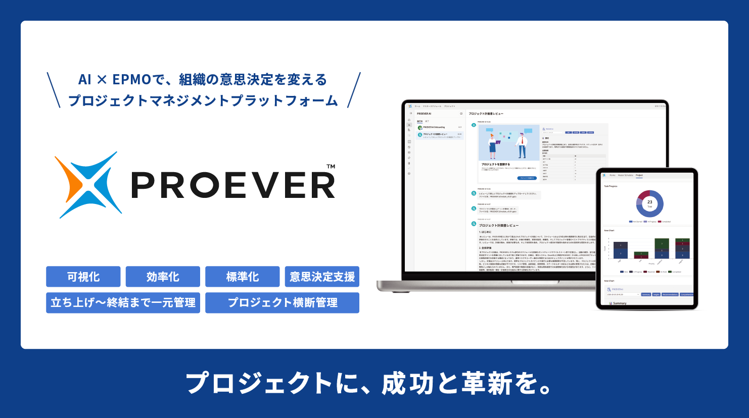 PROEVERのUI画面