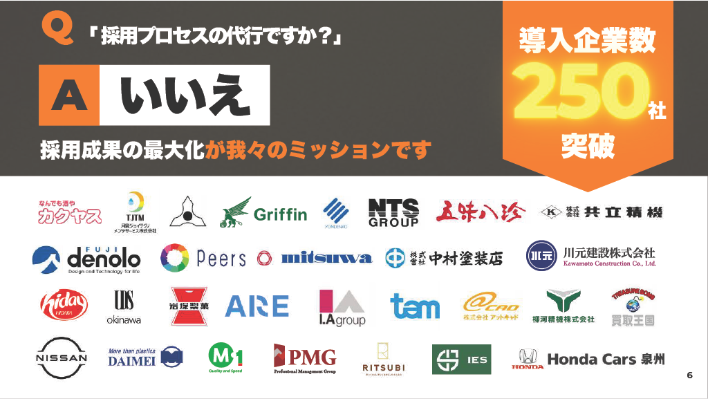ヒトトレ採用のUI画面